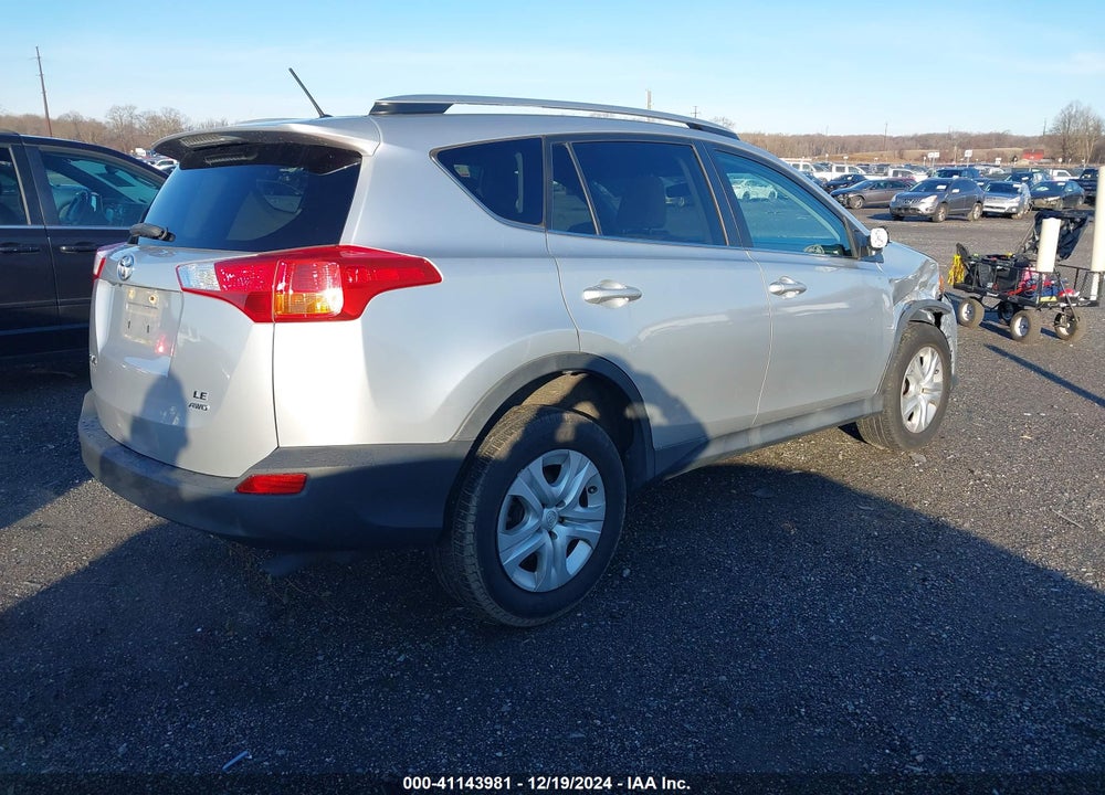 2015 TOYOTA RAV4 LE VIN: 2T3BFREV2FW275115