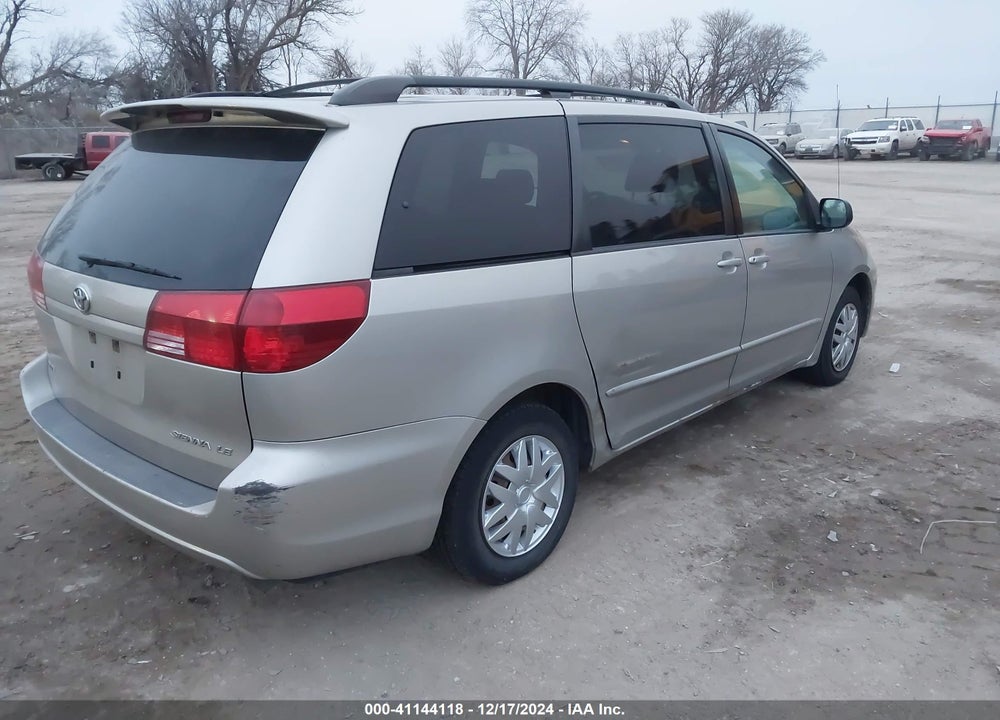 2005 TOYOTA SIENNA LE VIN: 5TDZA23C45S298689