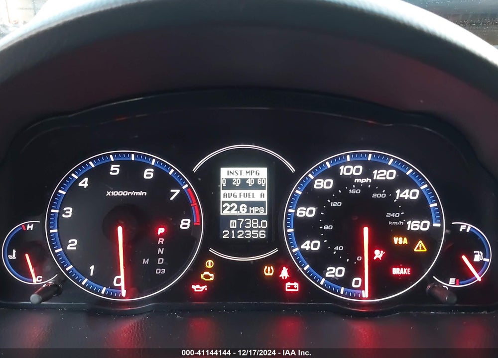 2008 ACURA TSX VIN: JH4CL96898C016454