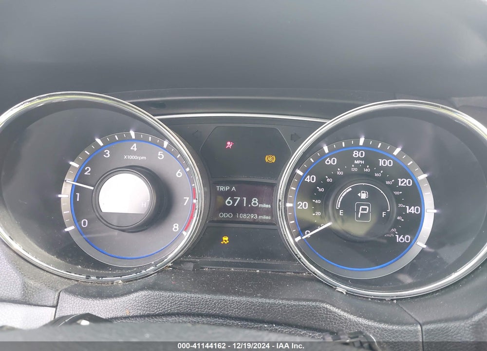 2014 HYUNDAI SONATA GLS VIN: 5NPEB4AC3EH849176