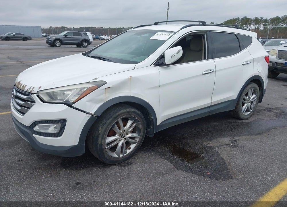 2013 HYUNDAI SANTA FE SPORT 2.0T VIN: 5XYZU3LA2DG062341