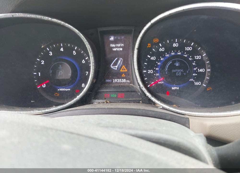 2013 HYUNDAI SANTA FE SPORT 2.0T VIN: 5XYZU3LA2DG062341