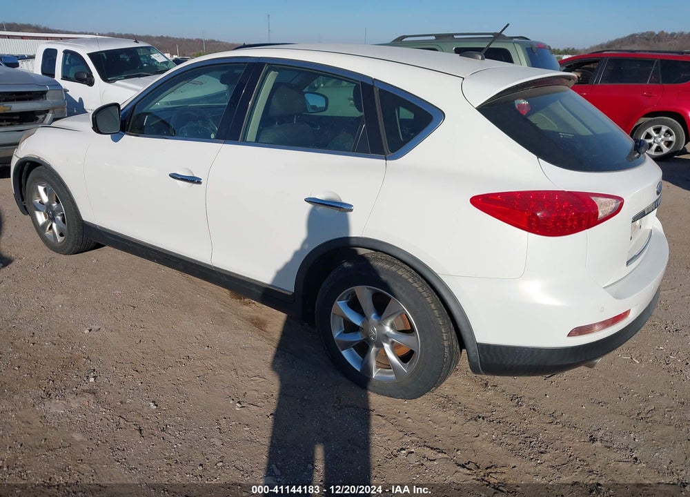 2008 INFINITI EX35 JOURNEY VIN: JNKAJ09F58M350493