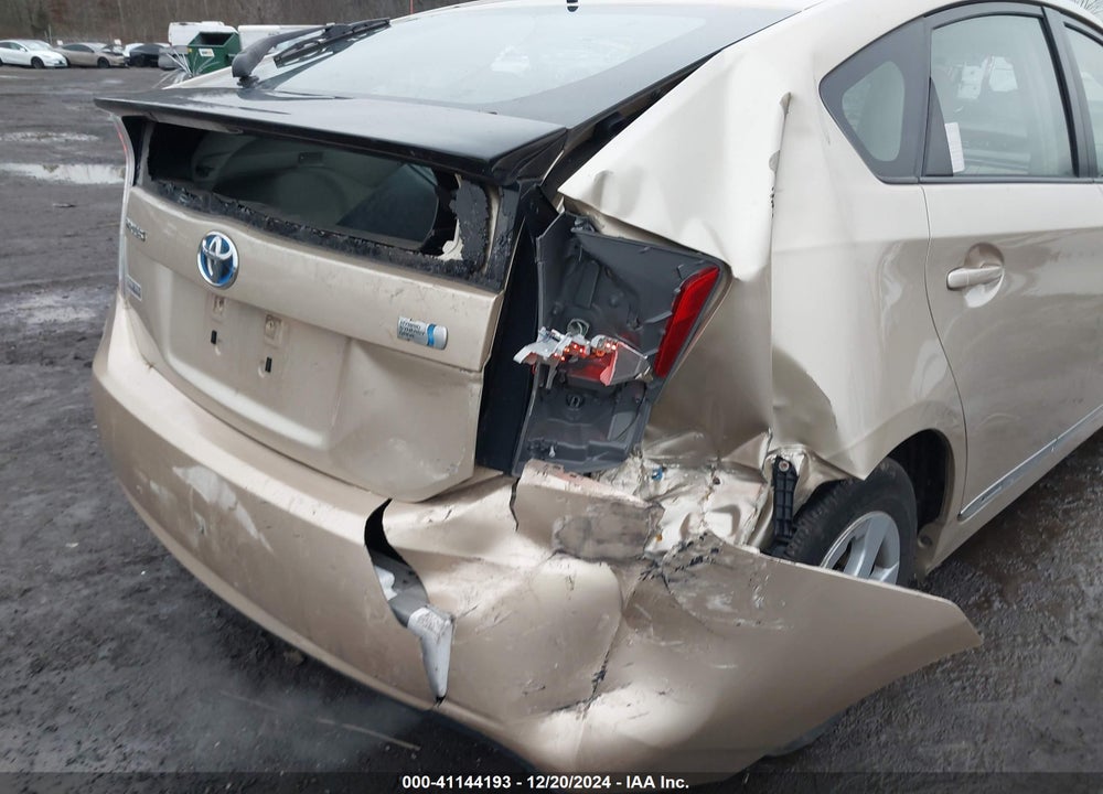 2010 TOYOTA PRIUS II VIN: JTDKN3DU6A0201444
