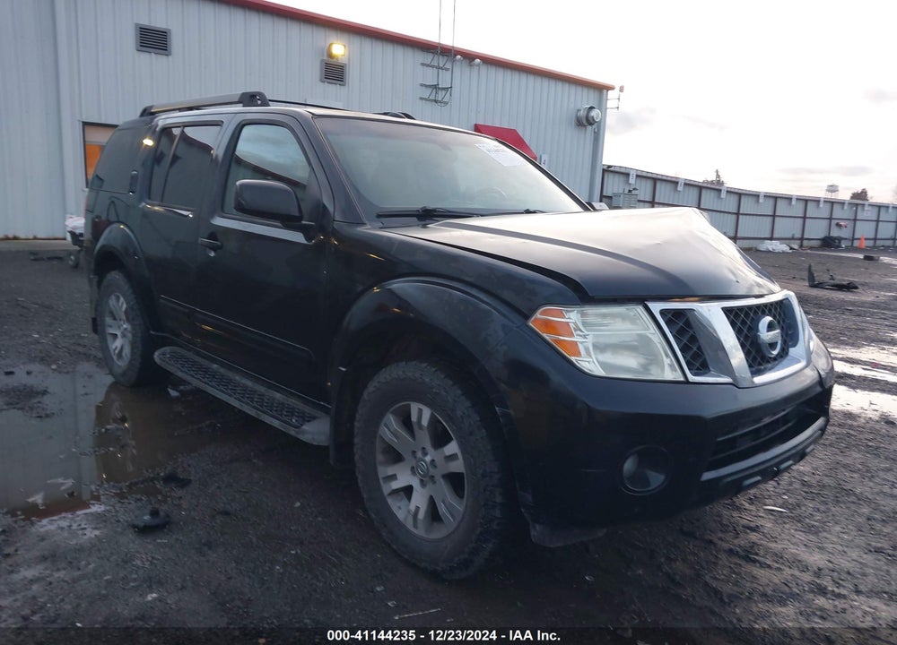 2010 NISSAN PATHFINDER SE VIN: 5N1AR1NB8AC626076