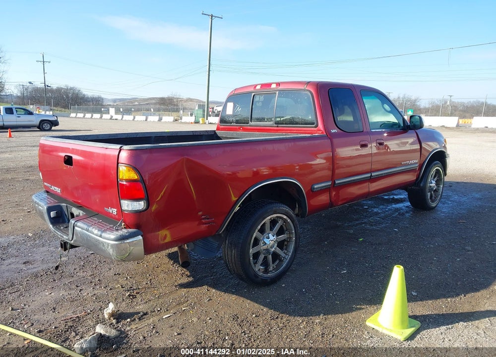 2002 TOYOTA TUNDRA SR5 V8 VIN: 5TBRT34132S309876