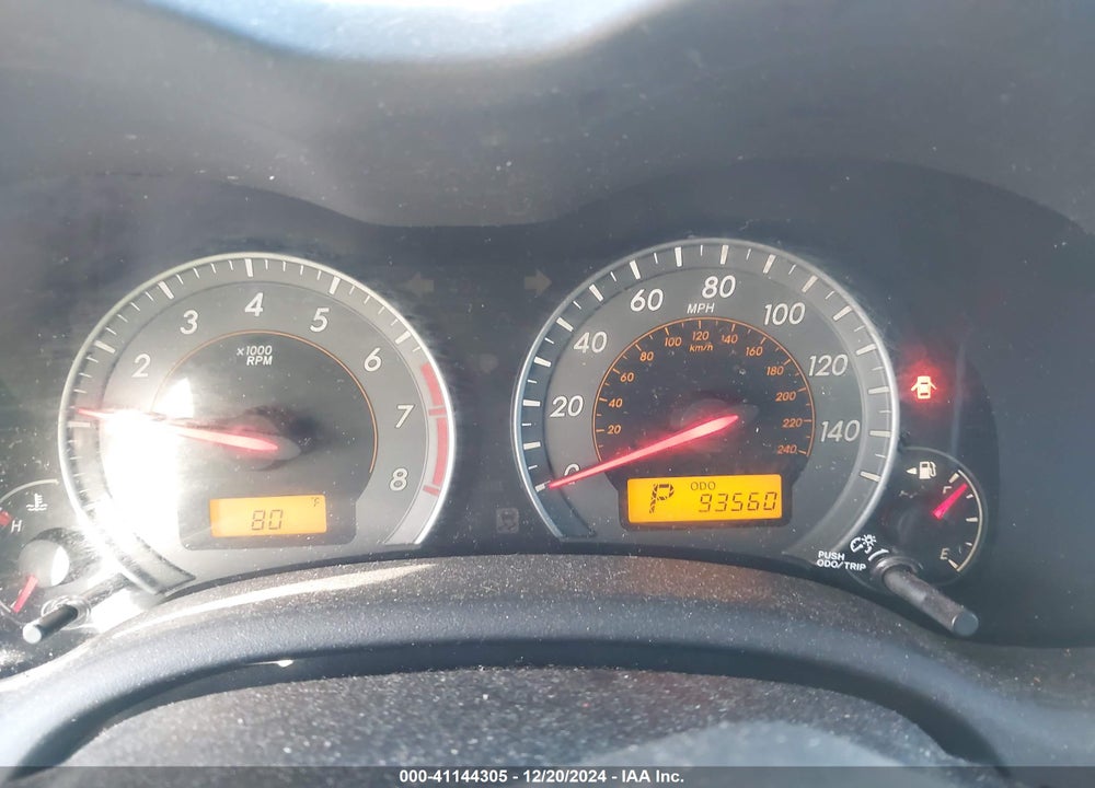 2010 TOYOTA COROLLA S VIN: 2T1BU4EE8AC491286