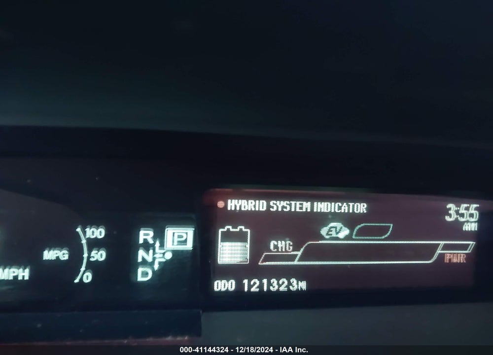 2013 TOYOTA PRIUS VIN: JTDKN3DU6D0351039