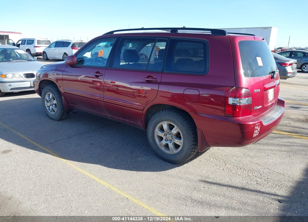 2006 TOYOTA HIGHLANDER V6 VIN: JTEEP21A660171697