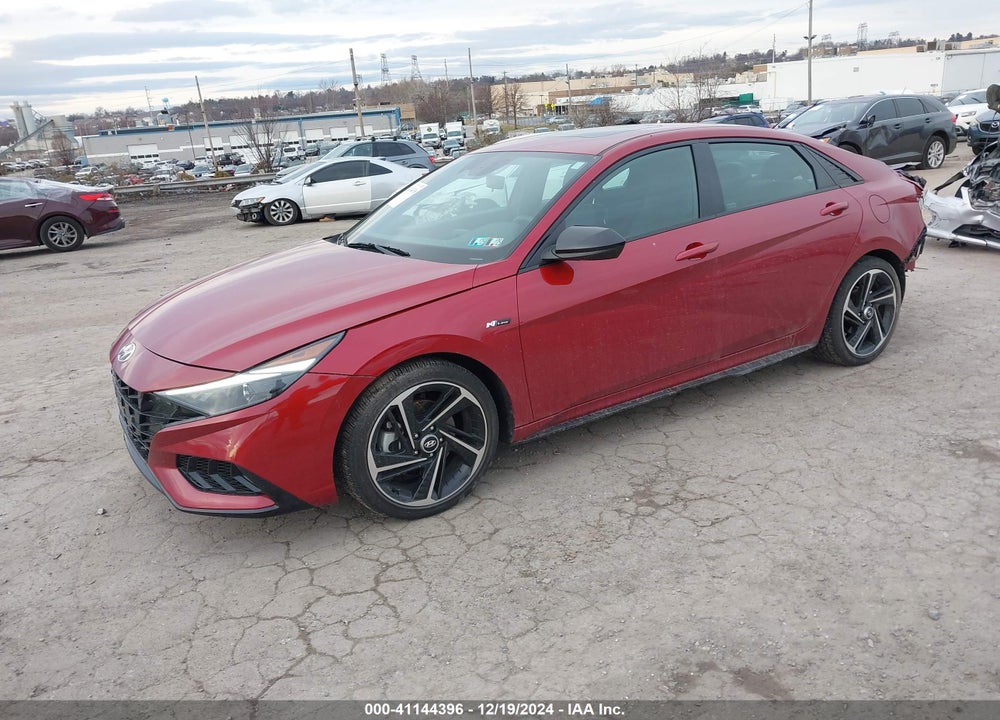 2023 HYUNDAI ELANTRA N LINE VIN: KMHLR4AF1PU592262