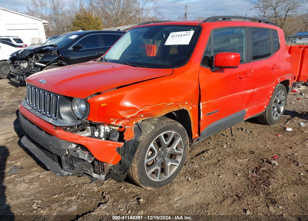2016 JEEP RENEGADE LATITUDE VIN: ZACCJABT3GPD97392