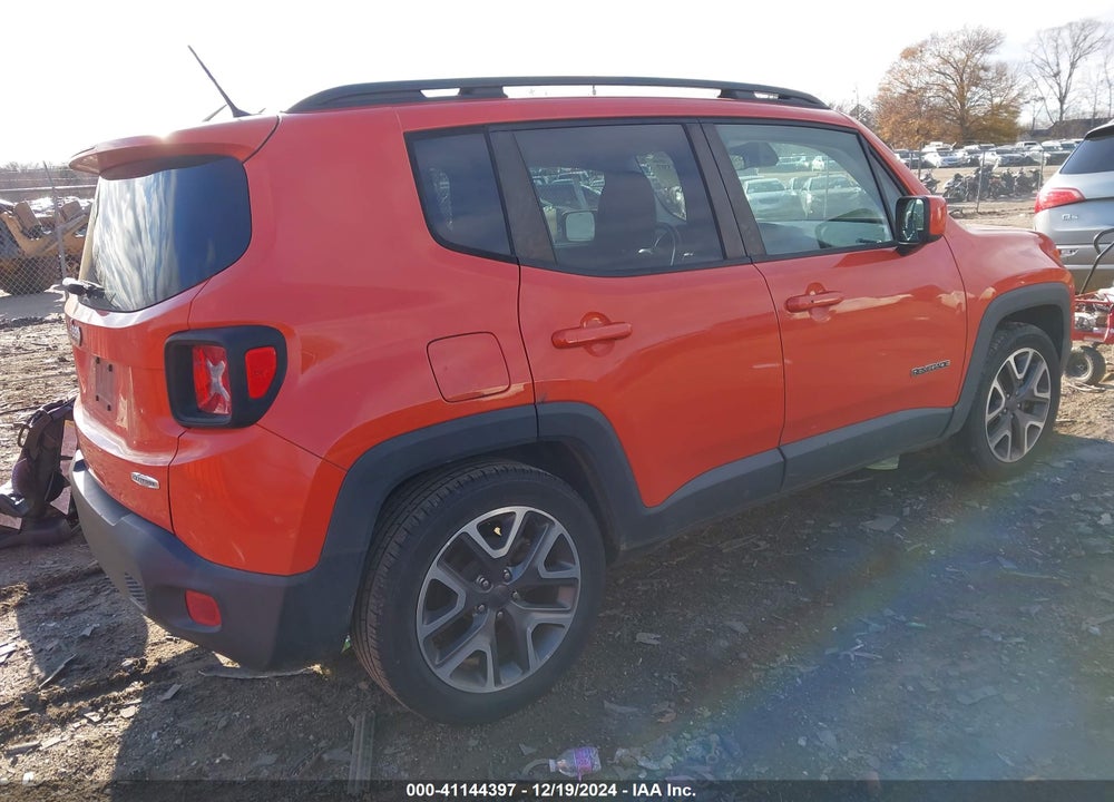 2016 JEEP RENEGADE LATITUDE VIN: ZACCJABT3GPD97392