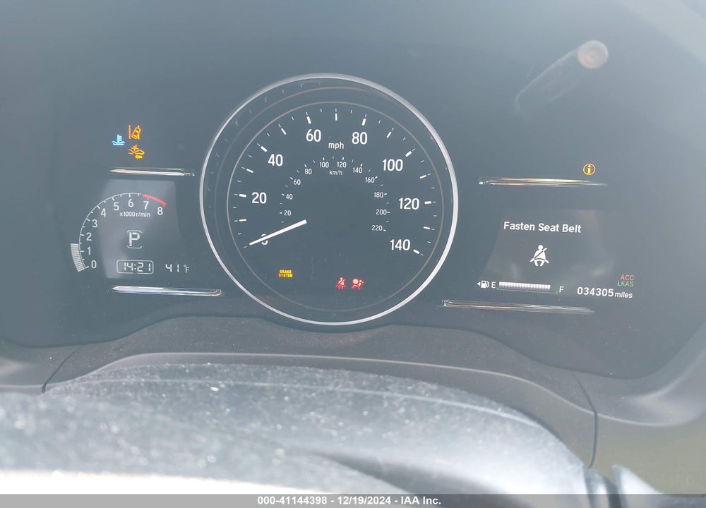 2020 HONDA HR-V AWD EX VIN: 3CZRU6H58LM705462