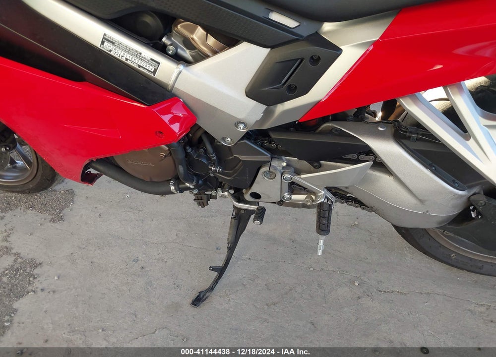 2014 HONDA VFR800 F VIN: JH2RC7911EK000854