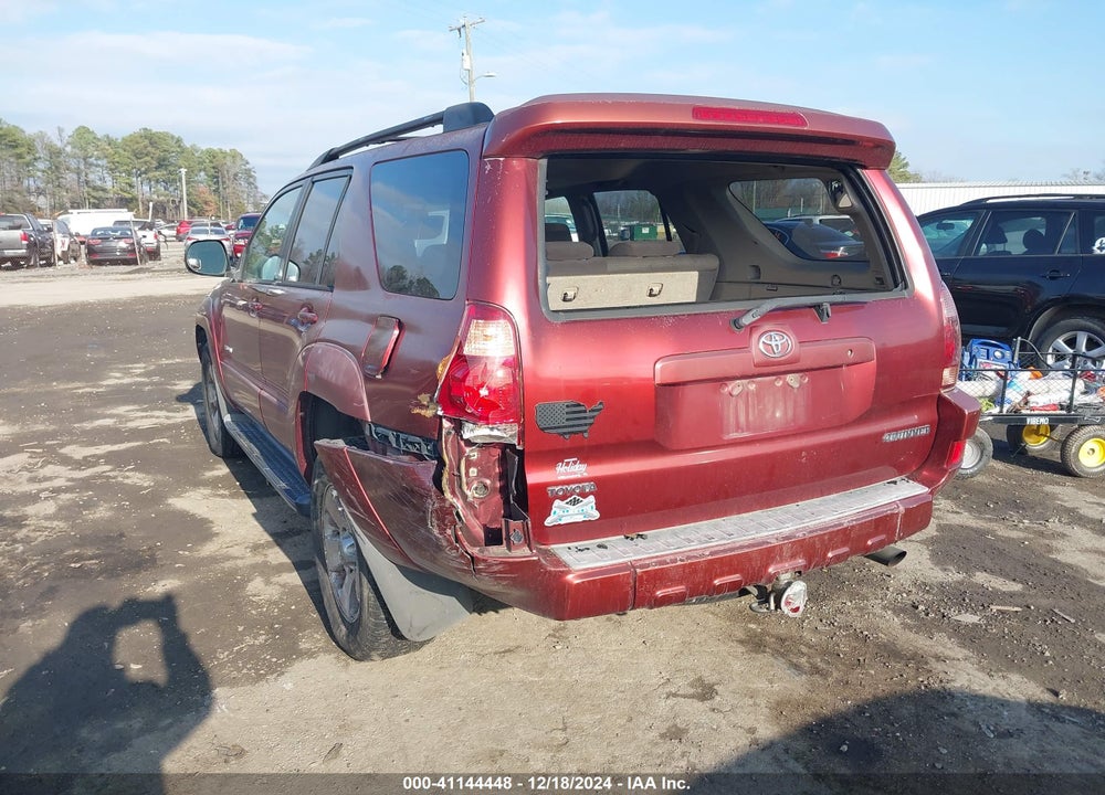 2005 TOYOTA 4RUNNER SR5 V6 VIN: JTEBU14R558040185