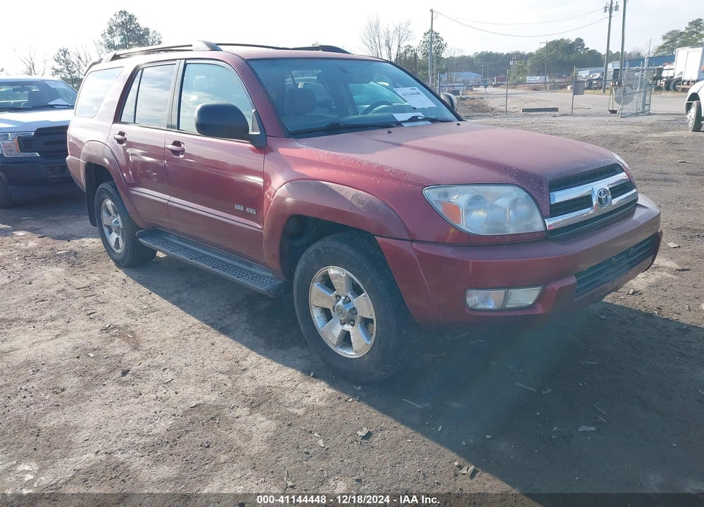 2005 TOYOTA 4RUNNER SR5 V6 VIN: JTEBU14R558040185