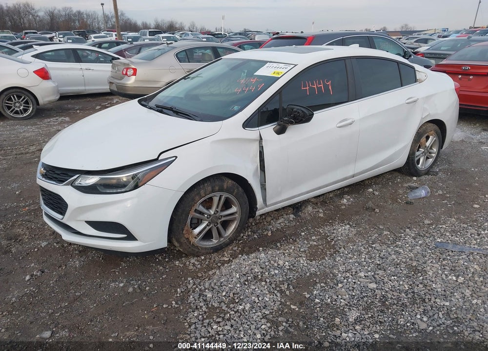 2016 CHEVROLET CRUZE LT AUTO VIN: 1G1BE5SM3G7323296