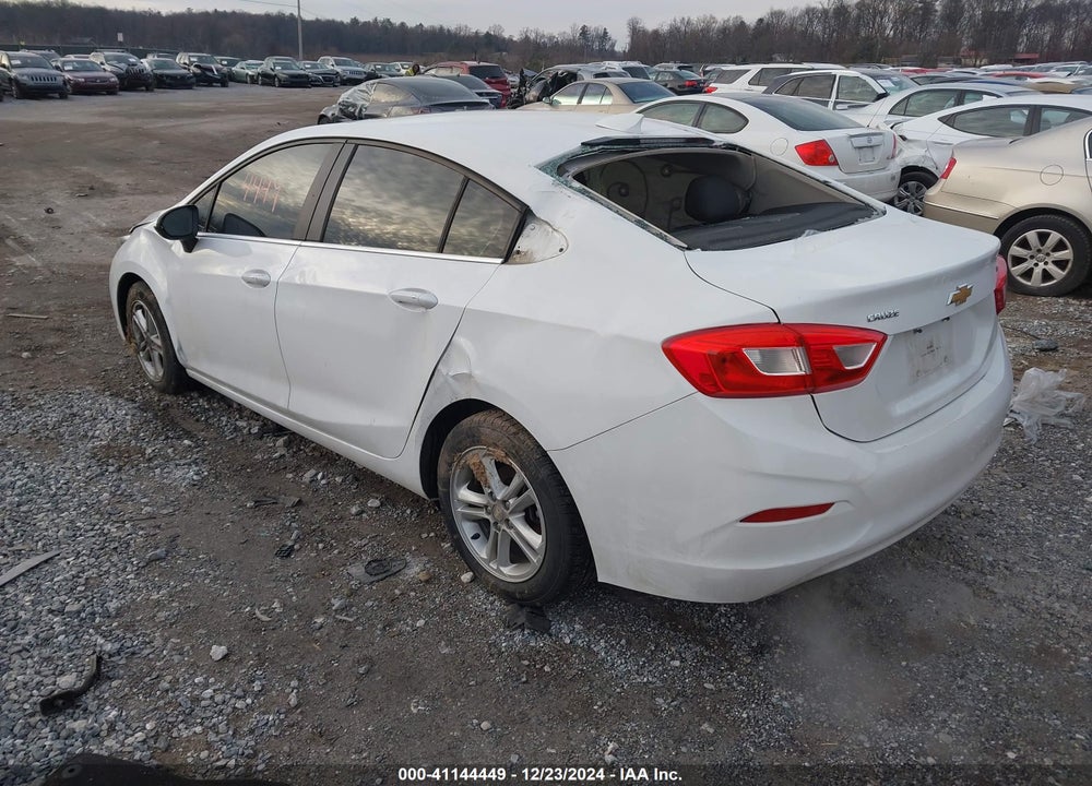 2016 CHEVROLET CRUZE LT AUTO VIN: 1G1BE5SM3G7323296
