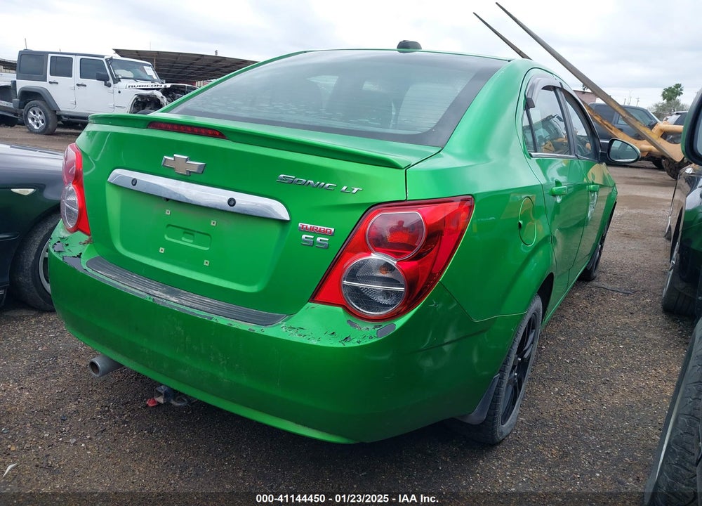 2015 CHEVROLET SONIC LT AUTO VIN: 1G1JC5SB4F4149934