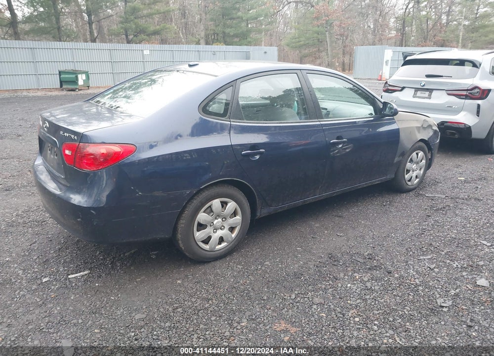 2008 HYUNDAI ELANTRA GLS/SE VIN: KMHDU46D28U567964