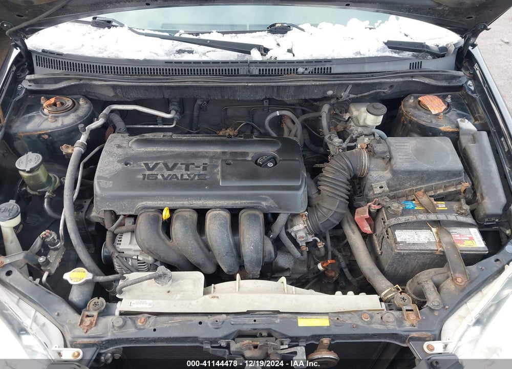 2008 TOYOTA COROLLA LE VIN: 2T1BR32E38C895543