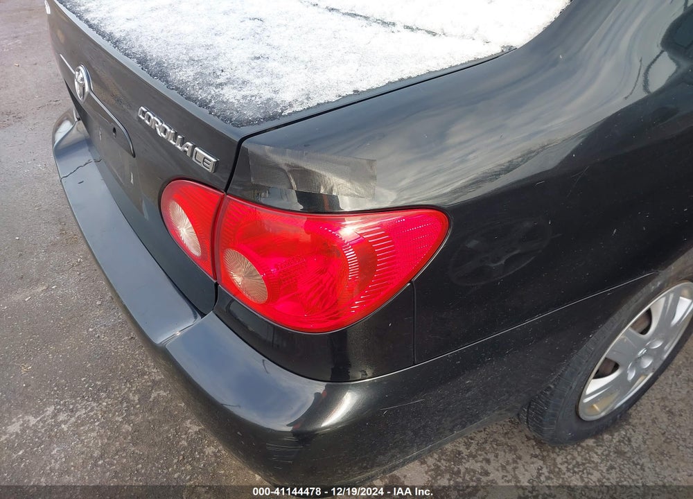 2008 TOYOTA COROLLA LE VIN: 2T1BR32E38C895543