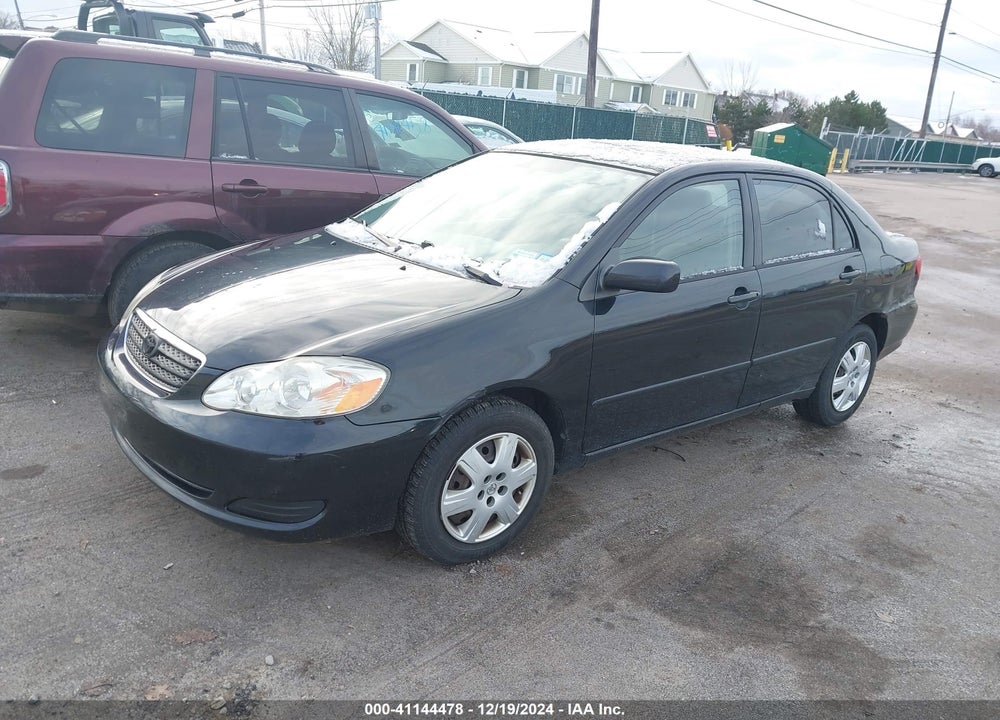 2008 TOYOTA COROLLA LE VIN: 2T1BR32E38C895543