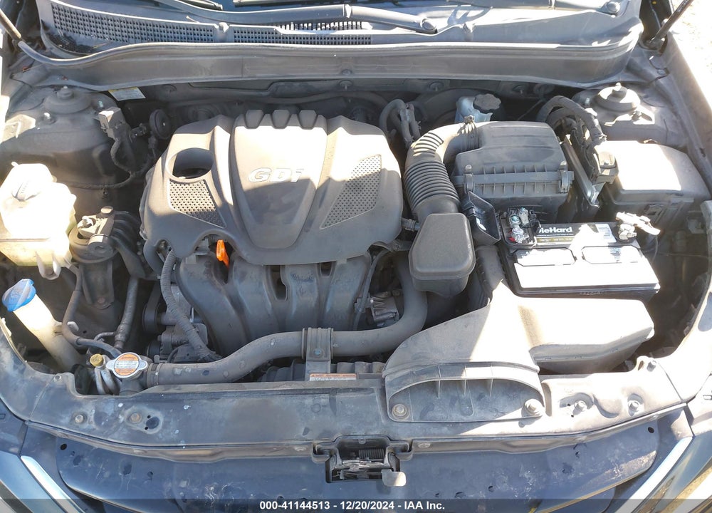 2012 HYUNDAI SONATA GLS VIN: 5NPEB4AC1CH381123