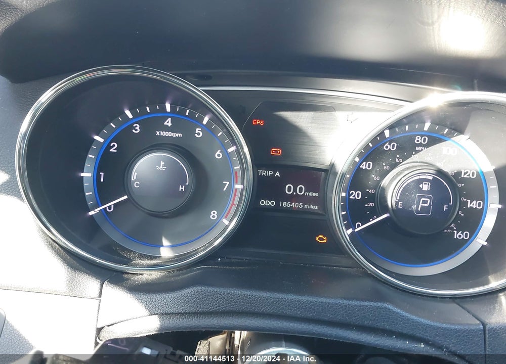 2012 HYUNDAI SONATA GLS VIN: 5NPEB4AC1CH381123