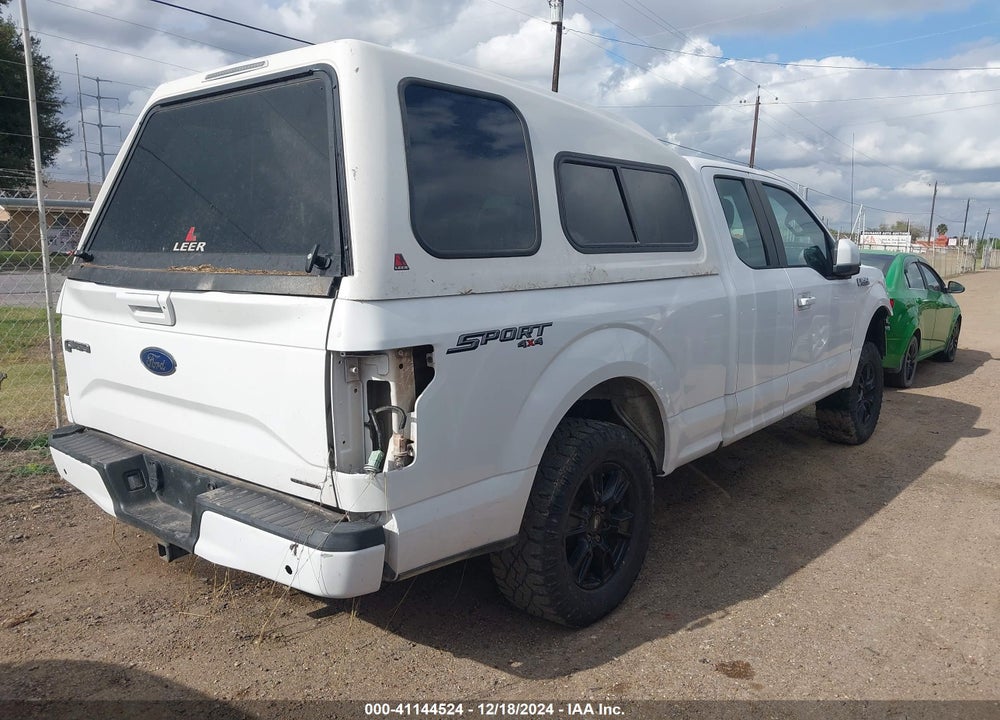 2016 FORD F-150 XL VIN: 1FTFX1EF1GKE78855