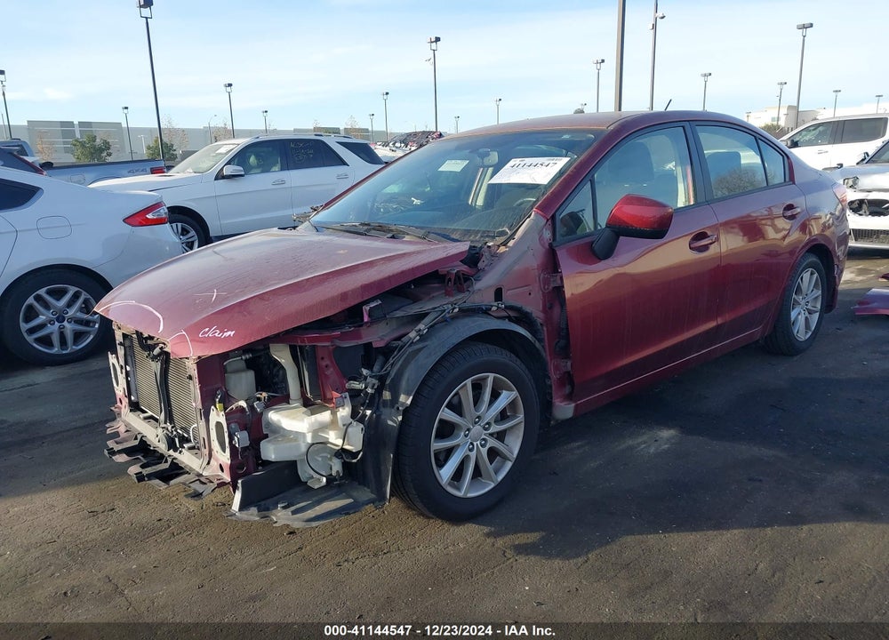 2013 SUBARU IMPREZA 2.0I PREMIUM VIN: JF1GJAB68DH008895