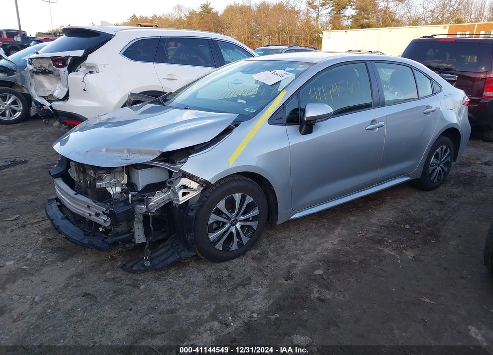 2022 TOYOTA COROLLA VIN: JTDEAMDE3NJ039781