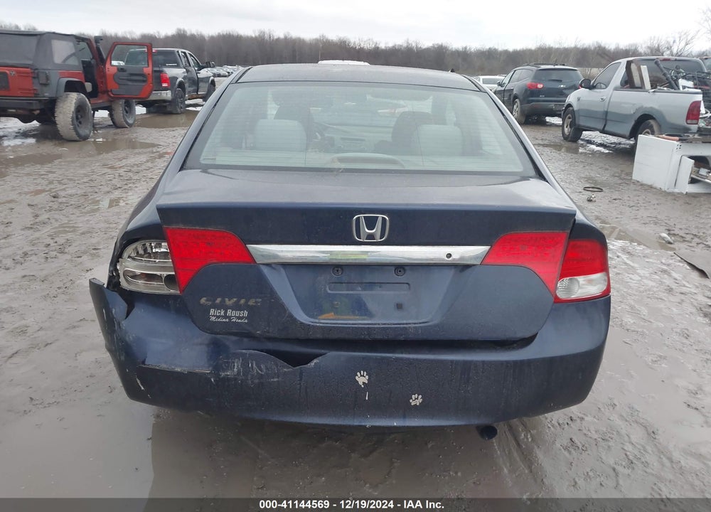 2009 HONDA CIVIC LX VIN: 19XFA15519E003110