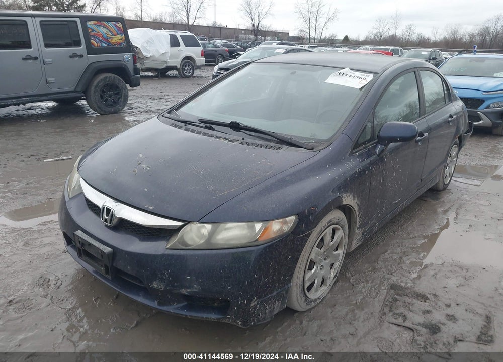 2009 HONDA CIVIC LX VIN: 19XFA15519E003110