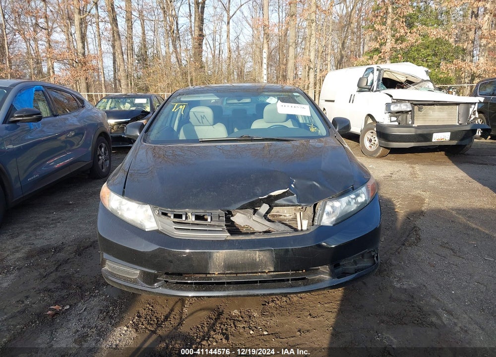 2012 HONDA CIVIC EX VIN: 19XFB2F88CE090829