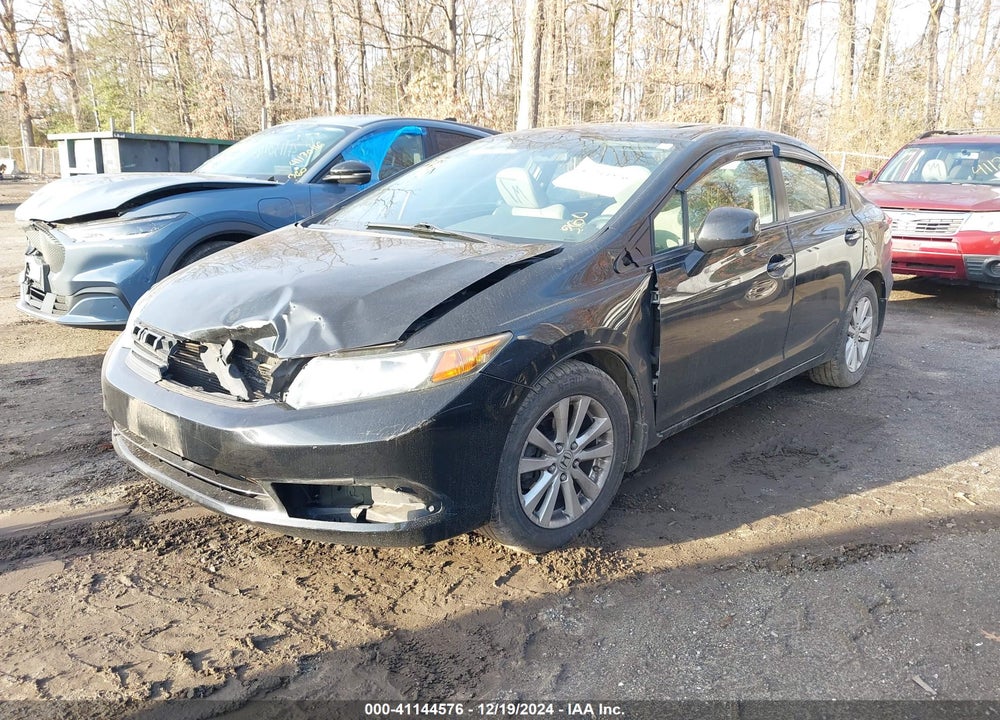 2012 HONDA CIVIC EX VIN: 19XFB2F88CE090829
