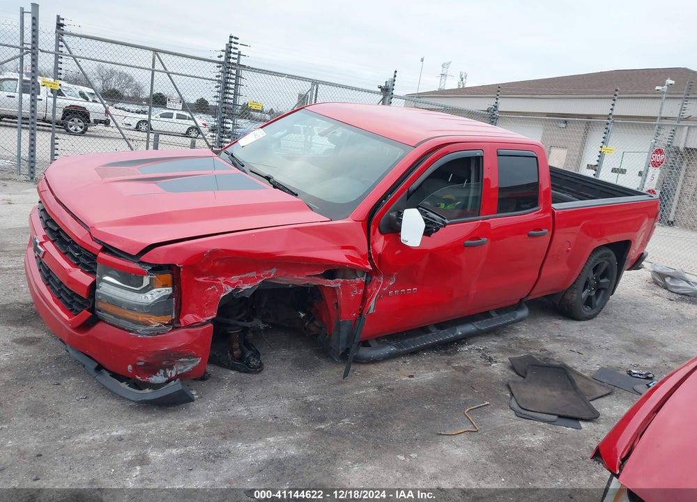 2018 CHEVROLET SILVERADO 1500 CUSTOM VIN: 1GCVKPEC0JZ197034