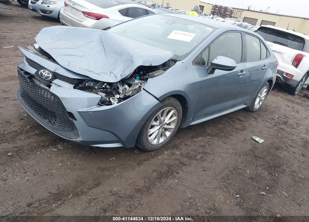 2021 TOYOTA COROLLA LE VIN: JTDVPMAE4MJ142225