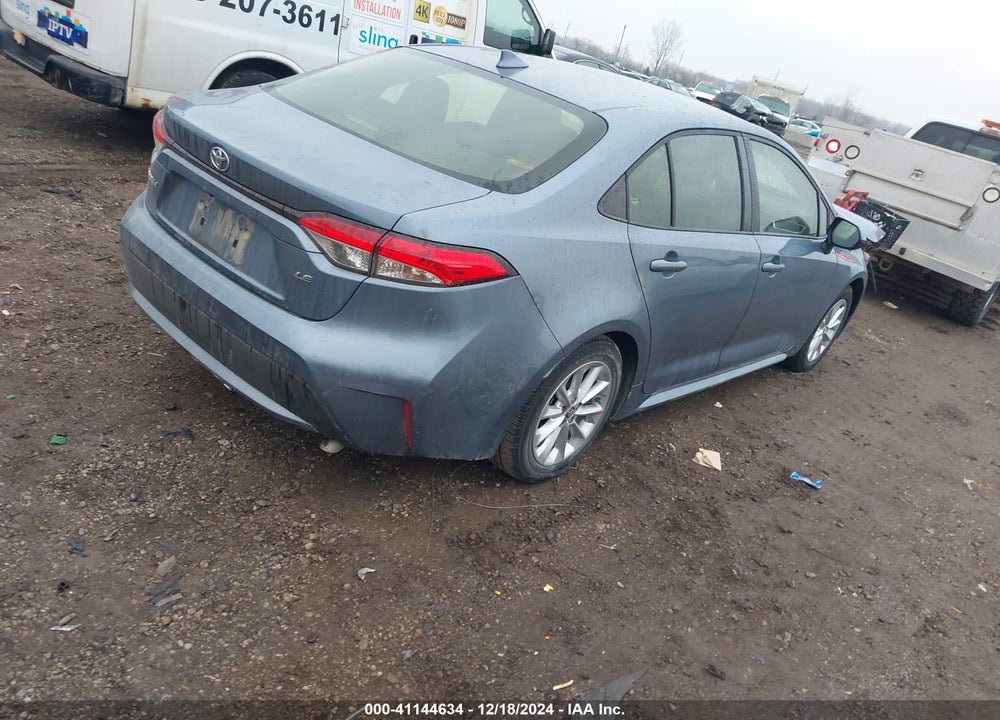 2021 TOYOTA COROLLA LE VIN: JTDVPMAE4MJ142225