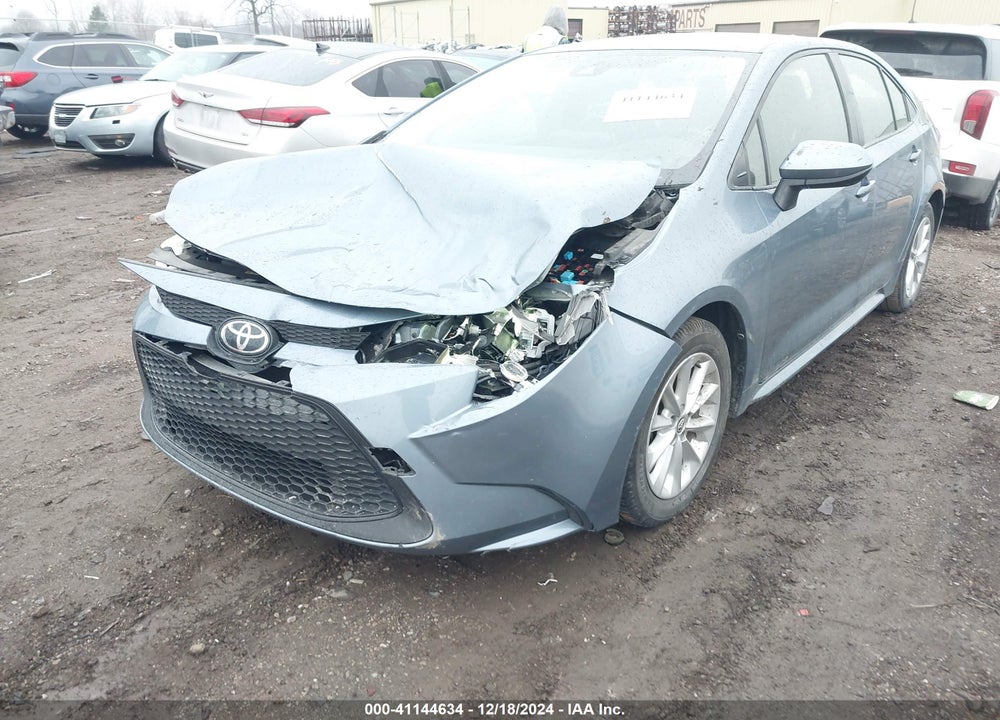 2021 TOYOTA COROLLA LE VIN: JTDVPMAE4MJ142225