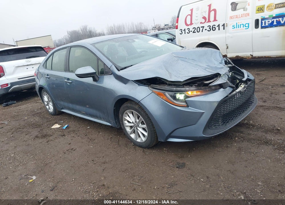 2021 TOYOTA COROLLA LE VIN: JTDVPMAE4MJ142225