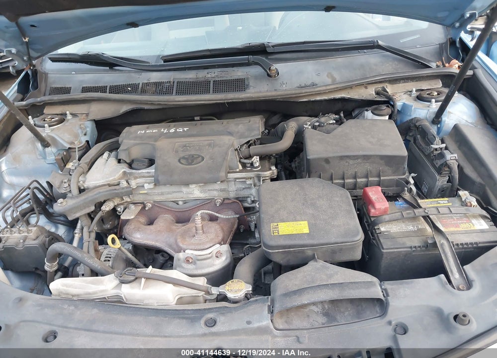 2012 TOYOTA CAMRY XLE VIN: 4T4BF1FK7CR252851