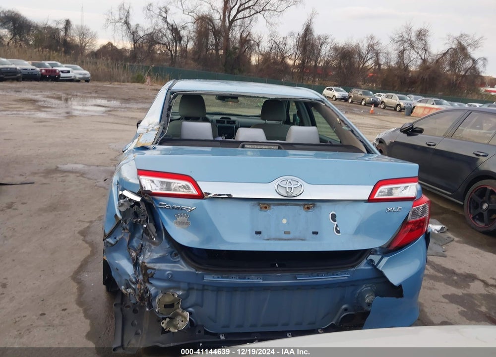 2012 TOYOTA CAMRY XLE VIN: 4T4BF1FK7CR252851