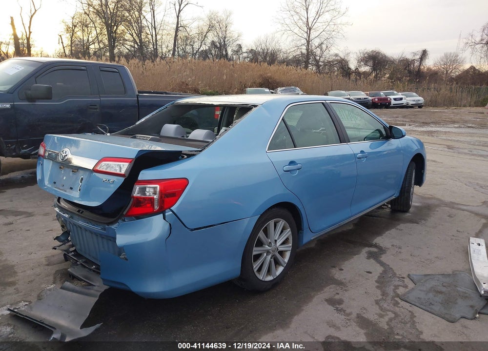 2012 TOYOTA CAMRY XLE VIN: 4T4BF1FK7CR252851