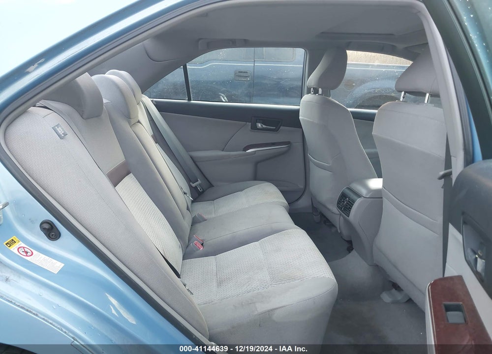 2012 TOYOTA CAMRY XLE VIN: 4T4BF1FK7CR252851