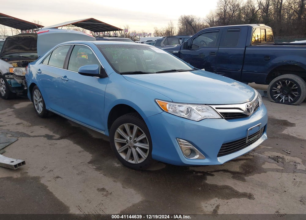 2012 TOYOTA CAMRY XLE VIN: 4T4BF1FK7CR252851