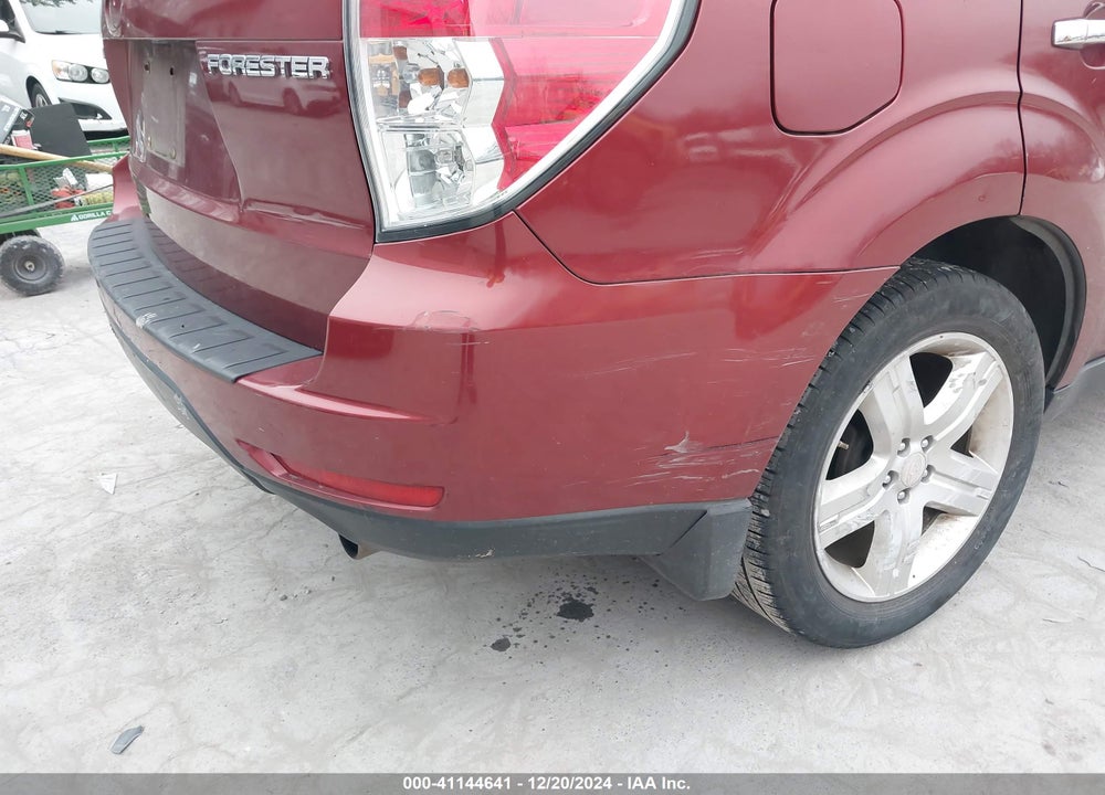 2009 SUBARU FORESTER 2.5X VIN: JF2SH63689H712065