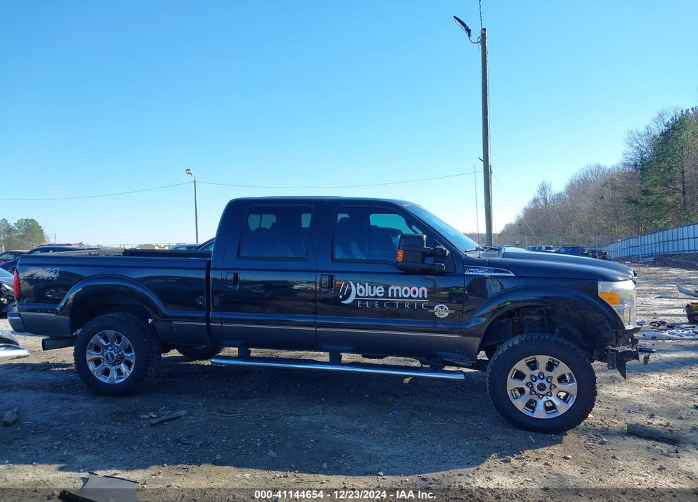 2012 FORD F-250 LARIAT VIN: 1FT7W2BT4CEB60616