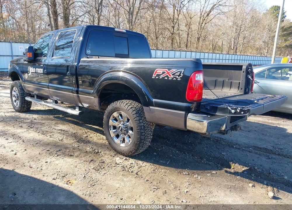 2012 FORD F-250 LARIAT VIN: 1FT7W2BT4CEB60616