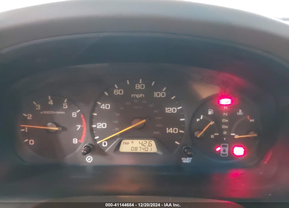 2001 HONDA ACCORD 3.0 EX VIN: 1HGCG16501A070502